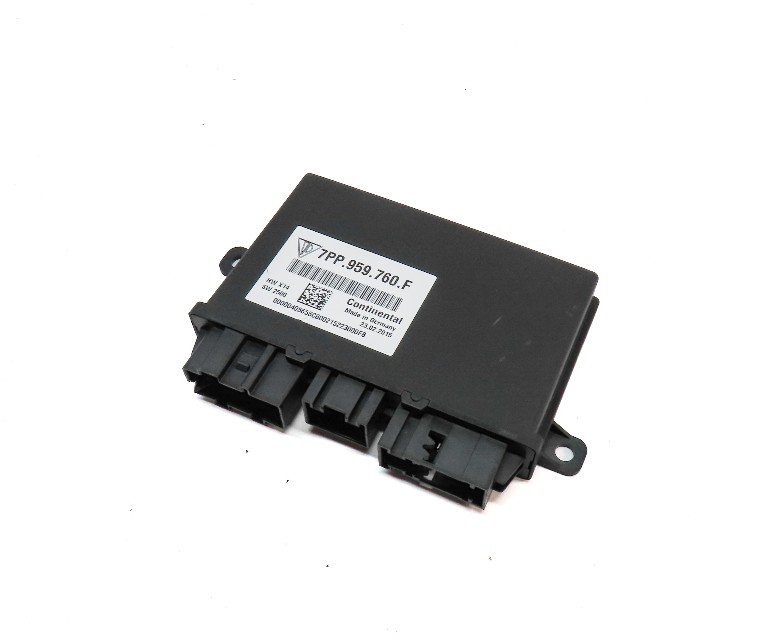 2015 PORSCHE CAYENNE (958) FRONT RIGHT PASSENGER SEAT CONTROL MODULE — exact item pictured